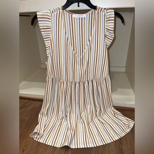 Multi color stripe long shirt